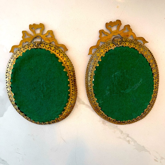 FINE ANTIQUE 19th Century FRENCH mini paintings of NAPOLEON & WIFE? by Gerard - Picture 2 of 8